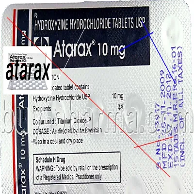 Atarax sans ordonnance pharmacie